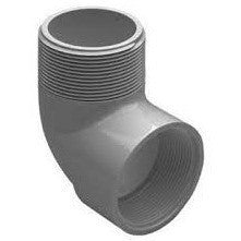 2" ( MPT x Slip )   90 degree Elbow, 410-020